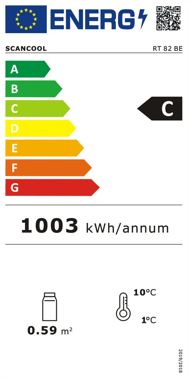 First page image of the manual for RT 82 BE