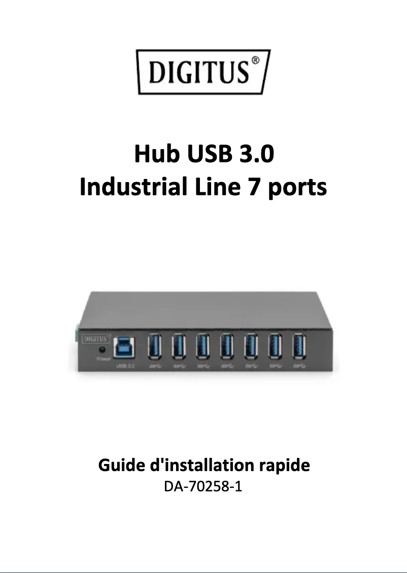 First page image of the manual for DA-70258-1