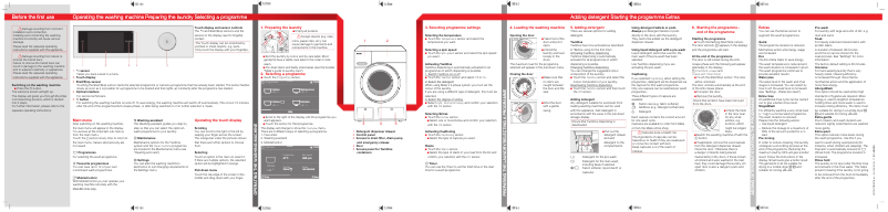 Page 1 of the manual User Manual Miele WCR870 WPS PWash2.0&TDos XL&WiFi