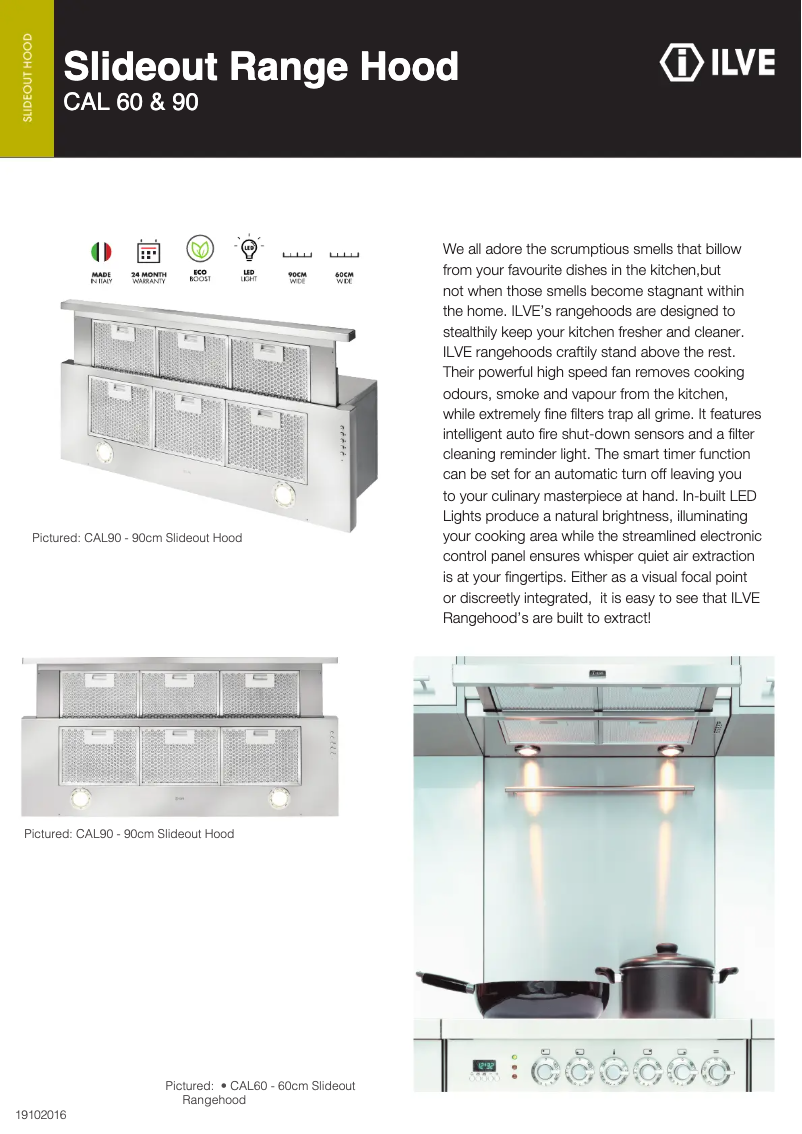 First page image of the manual for CAL90