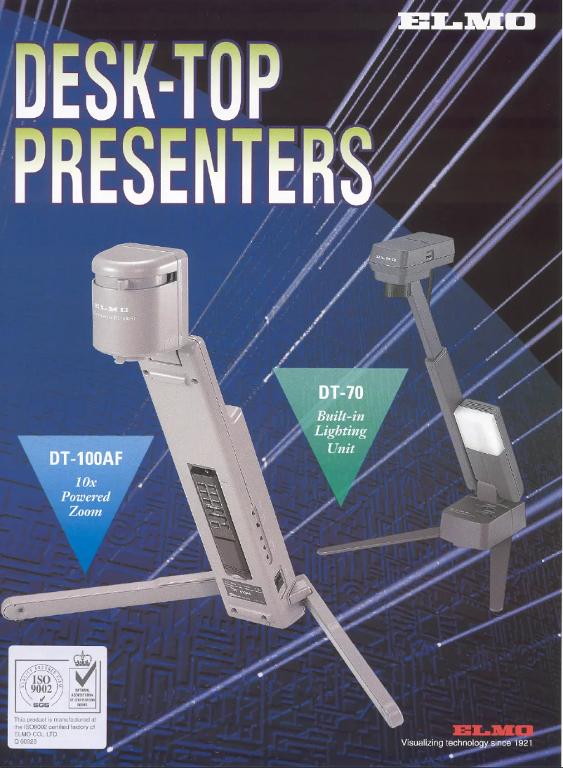 First page image of the manual for DT-70