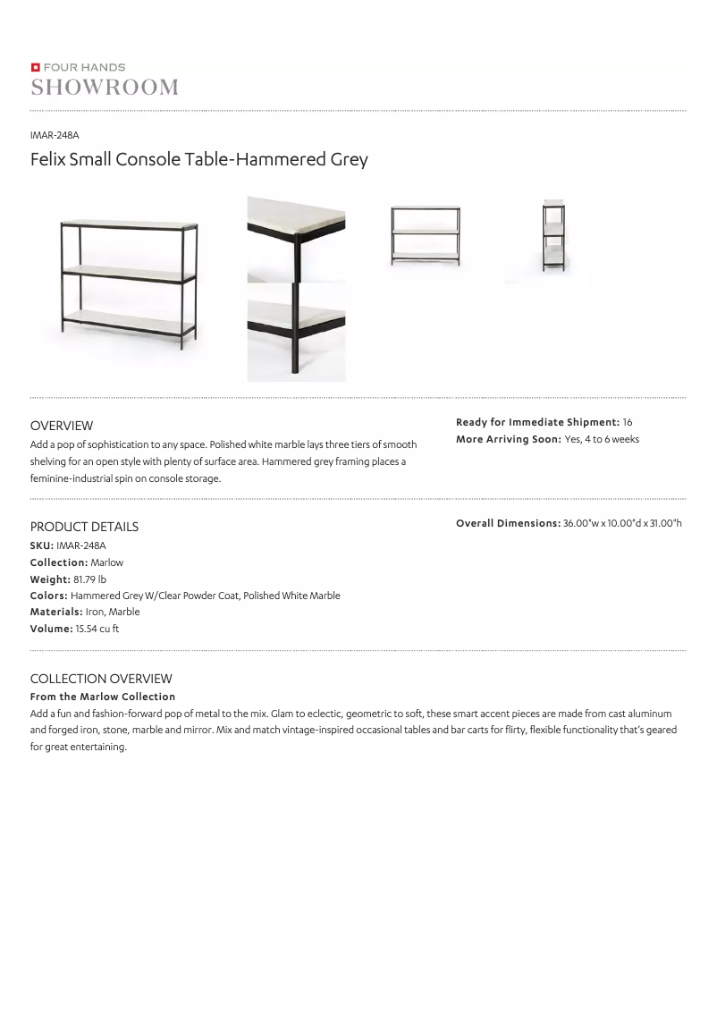 First page image of the manual for Marlow IMAR-248A