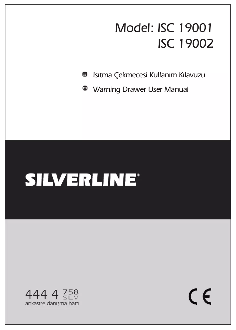 Page 1 of the manual User Manual Silverline ISC 19001