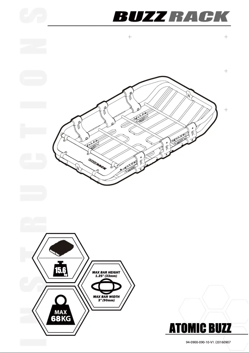 First page image of the manual for Atomic Buzz