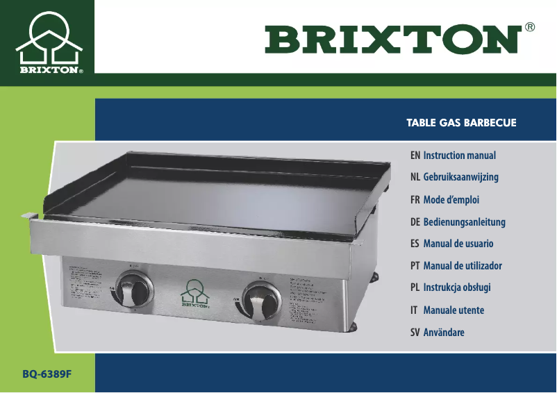 First page image of the manual for BQ-6389F