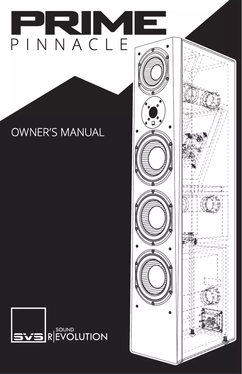 First page image of the manual for Prime Pinnacle