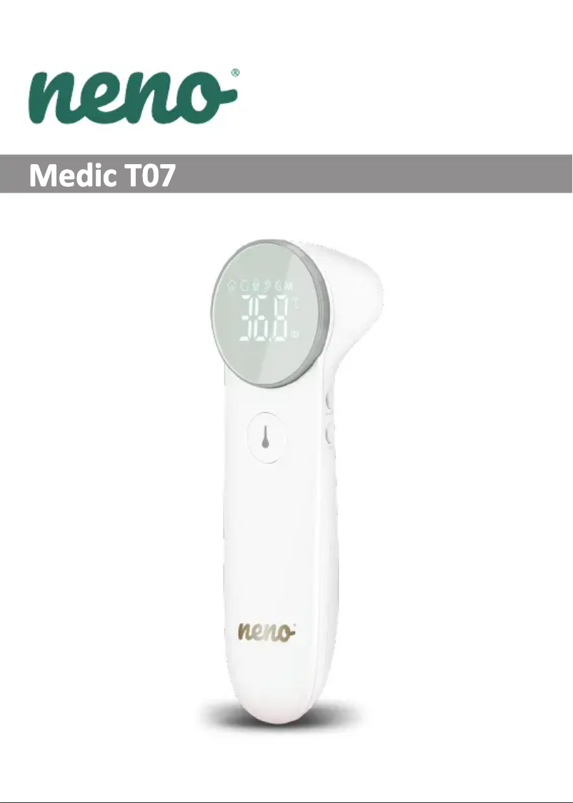 First page image of the manual for Medic T07