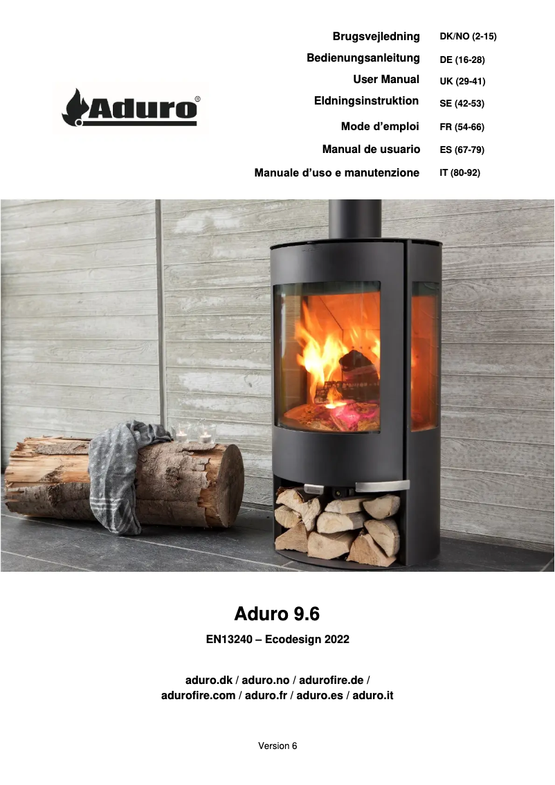 First page image of the manual for 9.6