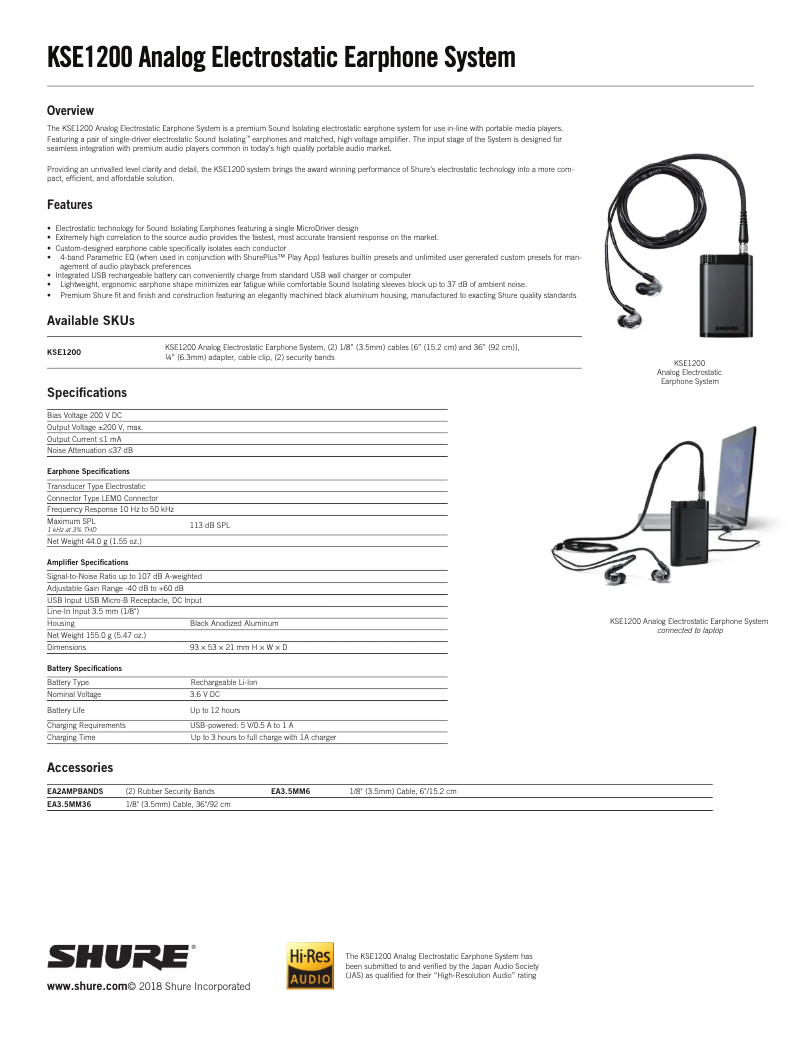 Image de la première page du manuel de l'appareil KSE1200