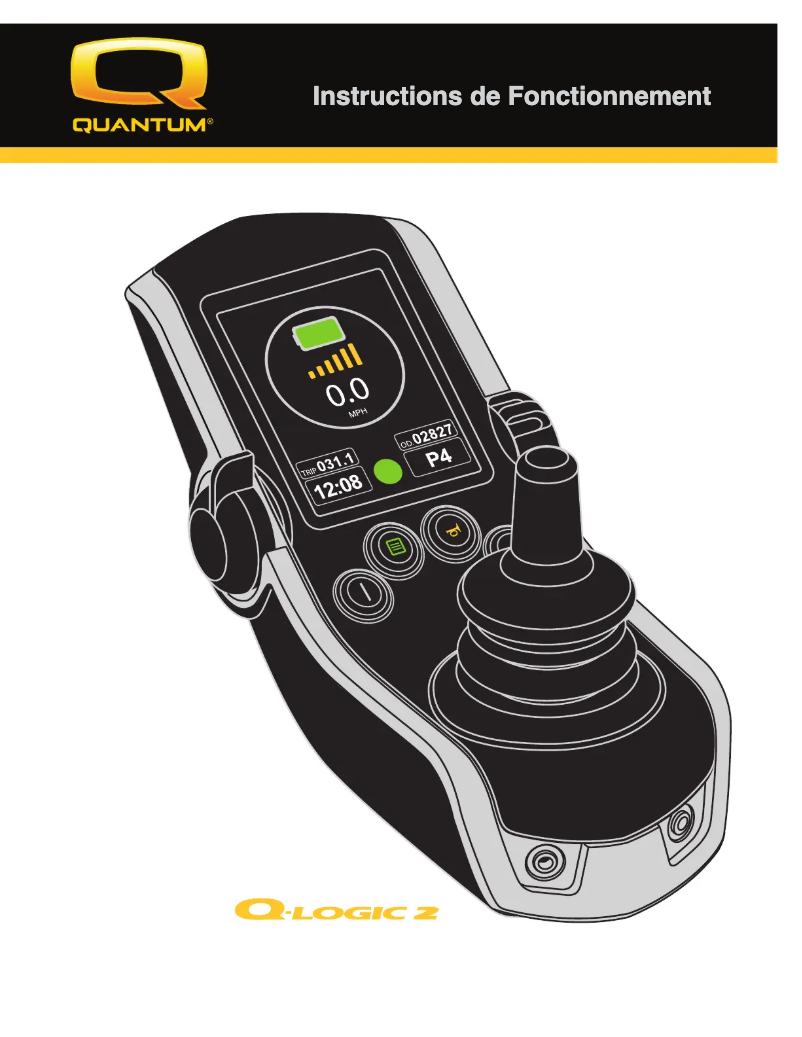 Page 1 of the manual User Manual Quantum Q-Logic 2