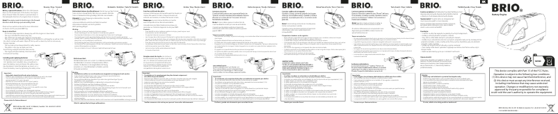 First page image of the manual for Travel Switching Set