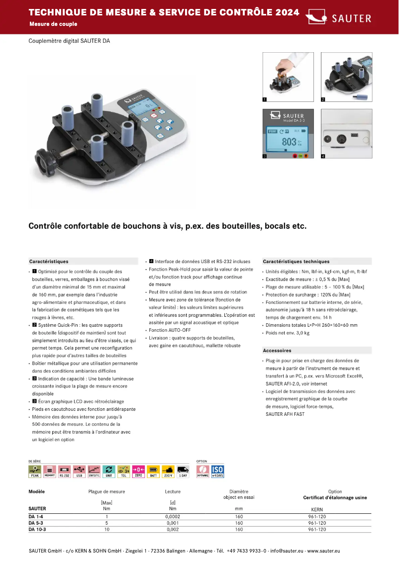 First page image of the manual for DA 5-3