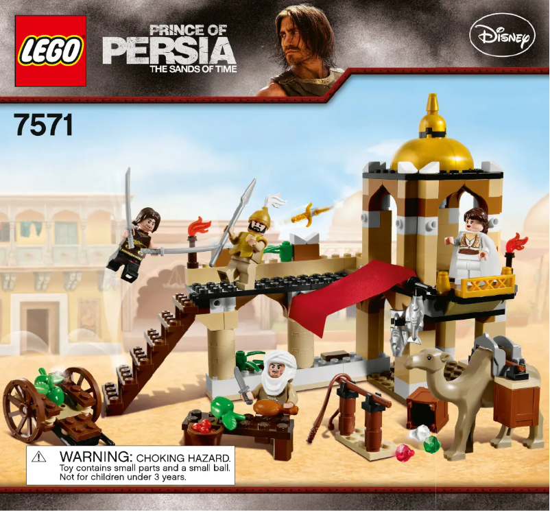 Page 1 of the manual User Manual Lego Prince Of Persia 7571