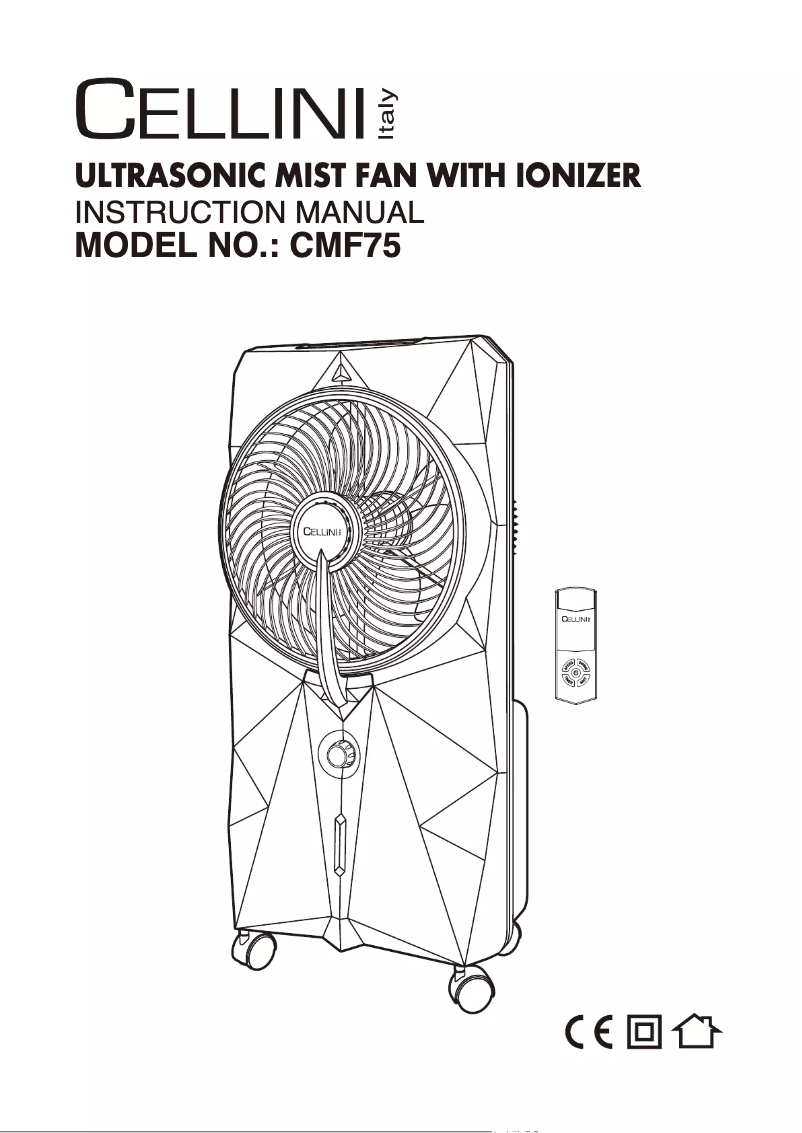 First page image of the manual for CMF75