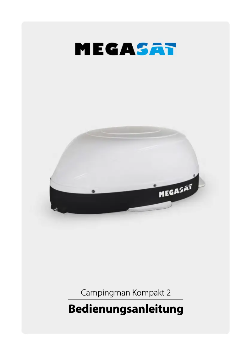 Page 1 of the manual User Manual Megasat Campingman Kompakt 2