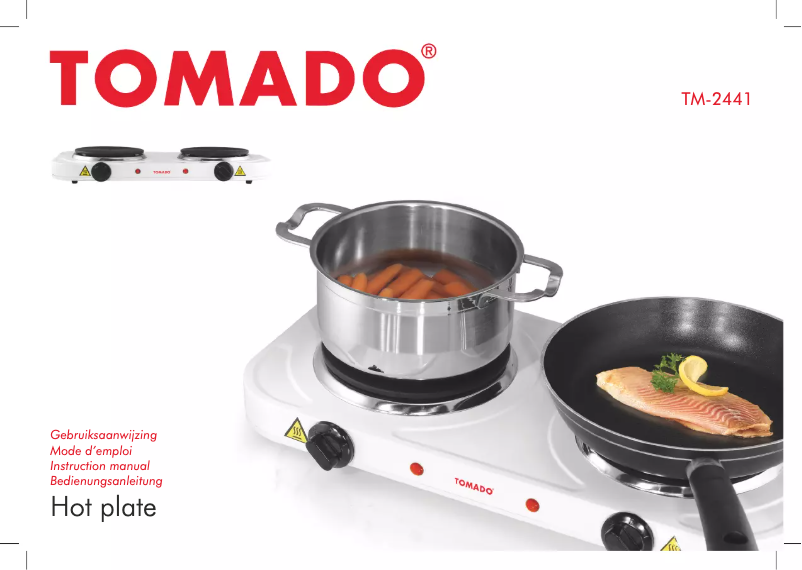 Page 1 of the manual User Manual Tomado TM-2441