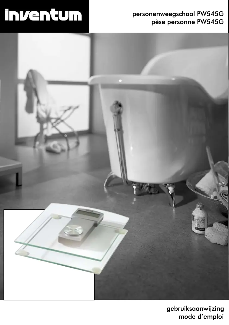 First page image of the manual for PW545G