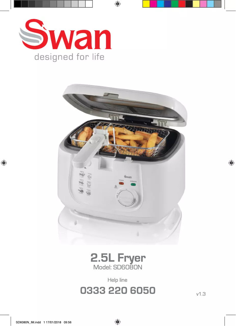 Image de la première page du manuel de l'appareil SD6080BLKN