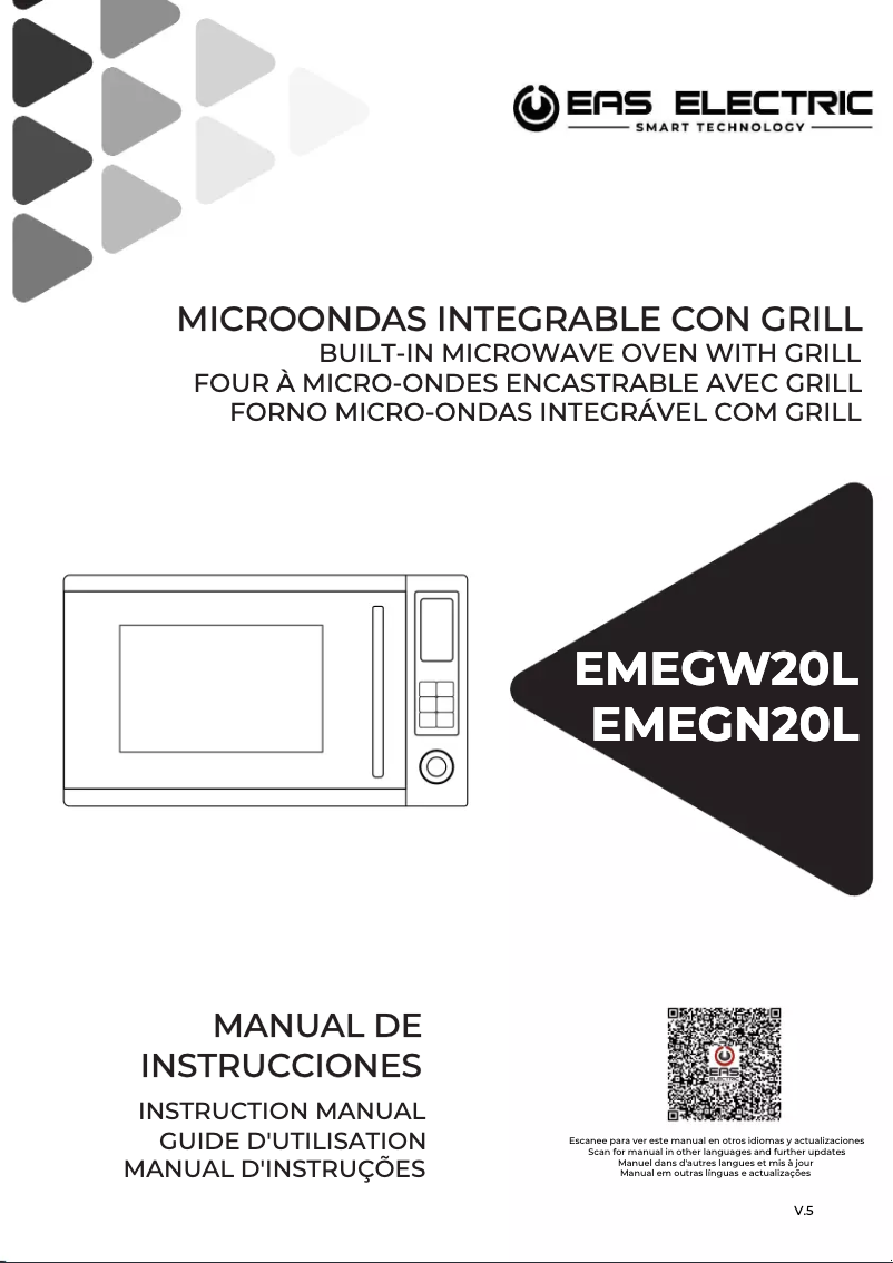 Page 1 of the manual User Manual EAS Electric EMEGN20L