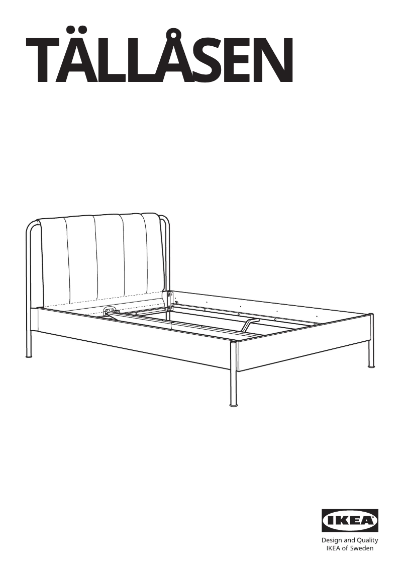 Page 1 of the manual User Manual Ikea TÄLLÅSEN 605.389.22