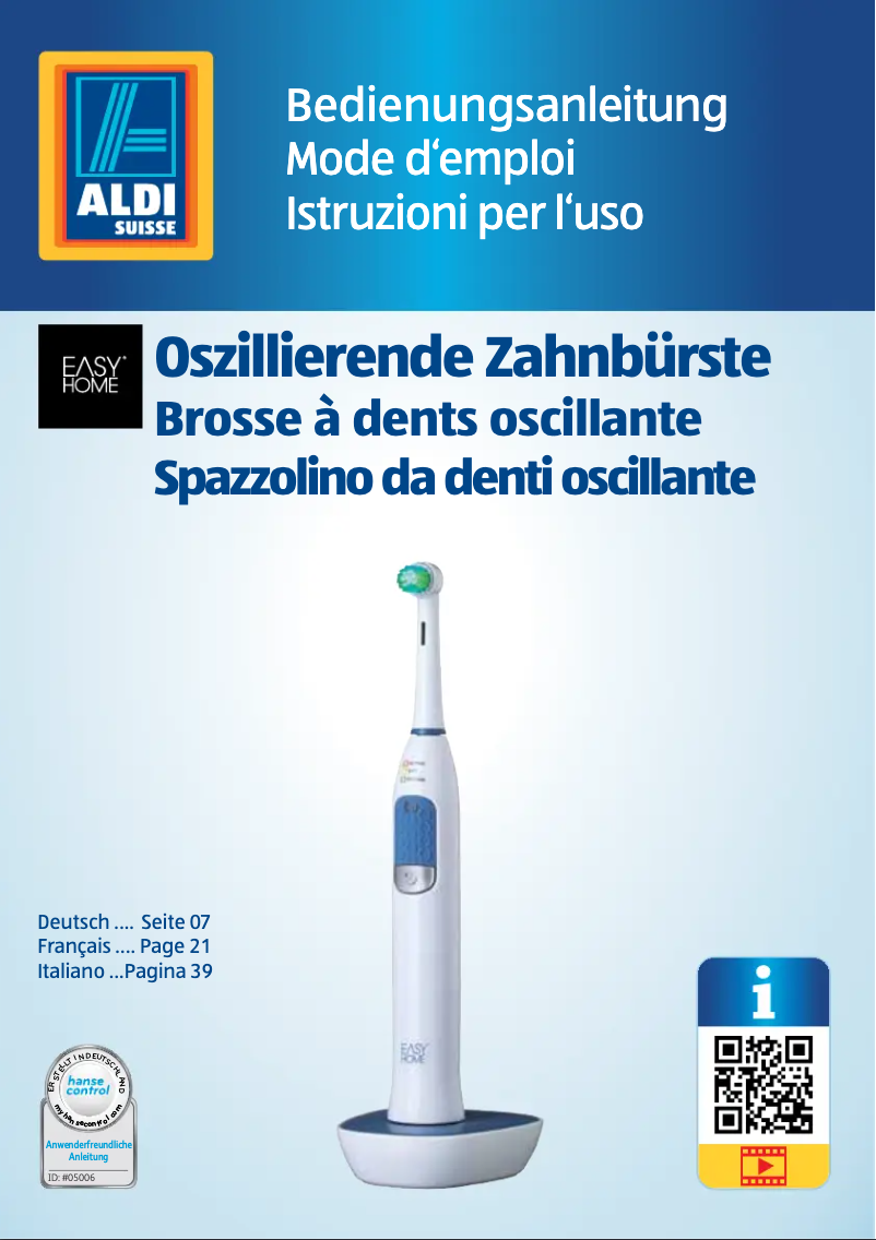 First page image of the manual for GT-TBo-01