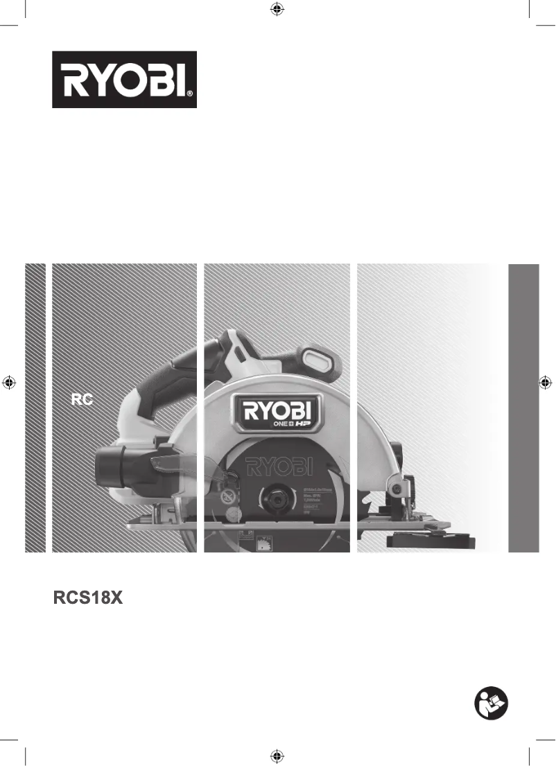 Page 1 of the manual User Manual RYOBI 18V One+ RCS18X
