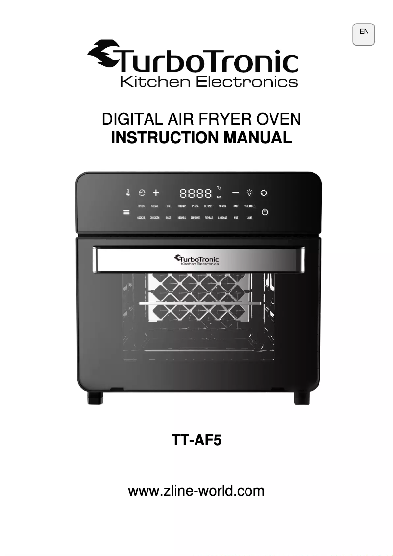 Page 1 of the manual User Manual TurboTronic TT-AF5