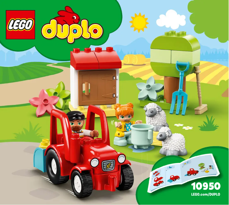 First page image of the manual for Duplo 10950