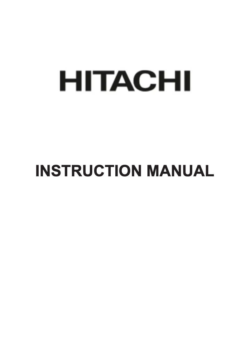 First page image of the manual for 50HAQ7350