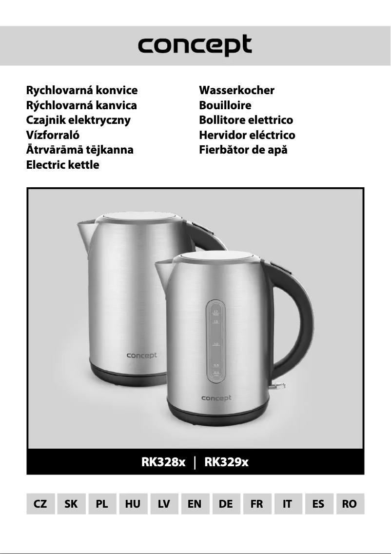 Page 1 of the manual User Manual Concept RK3280