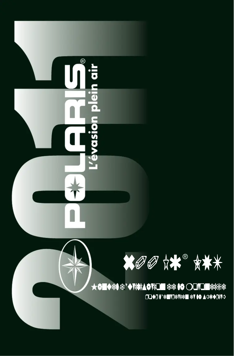 Page 1 of the manual User Manual Polaris 600 IQ LXT (2011)