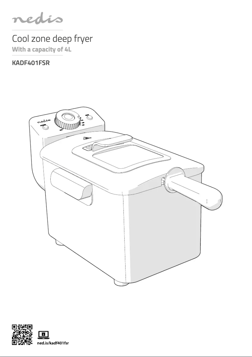 Page 1 of the manual User Manual Nedis KADF401FSR