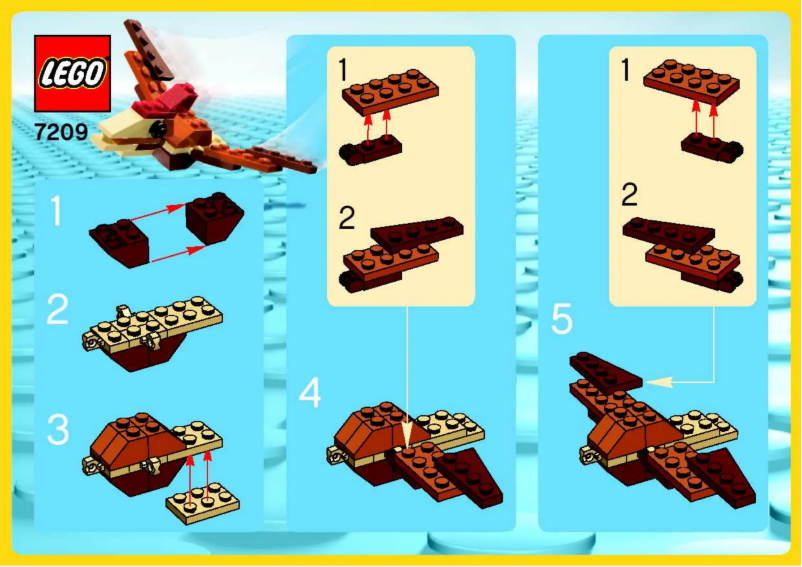 Page 1 of the manual User Manual Lego Flying Dino