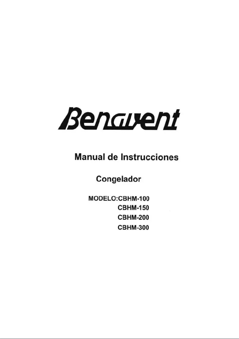 First page image of the manual for CBHM200