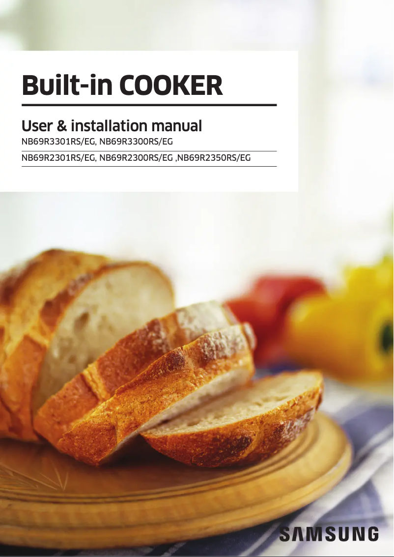 First page image of the manual for NB69R2300RS