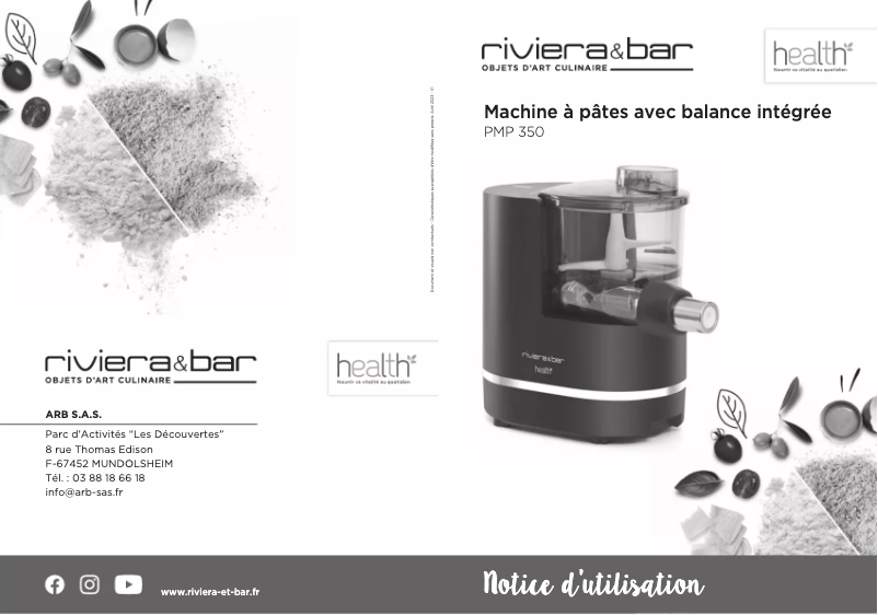 First page image of the manual for Health PMP 350