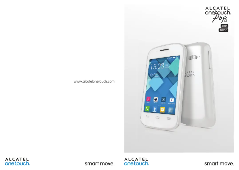 First page image of the manual for One Touch POP C1