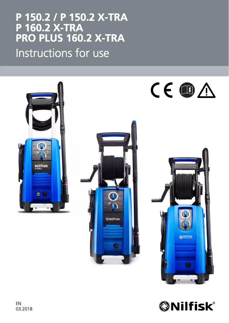 First page image of the manual for P 160.2-12 POWER X-TRA