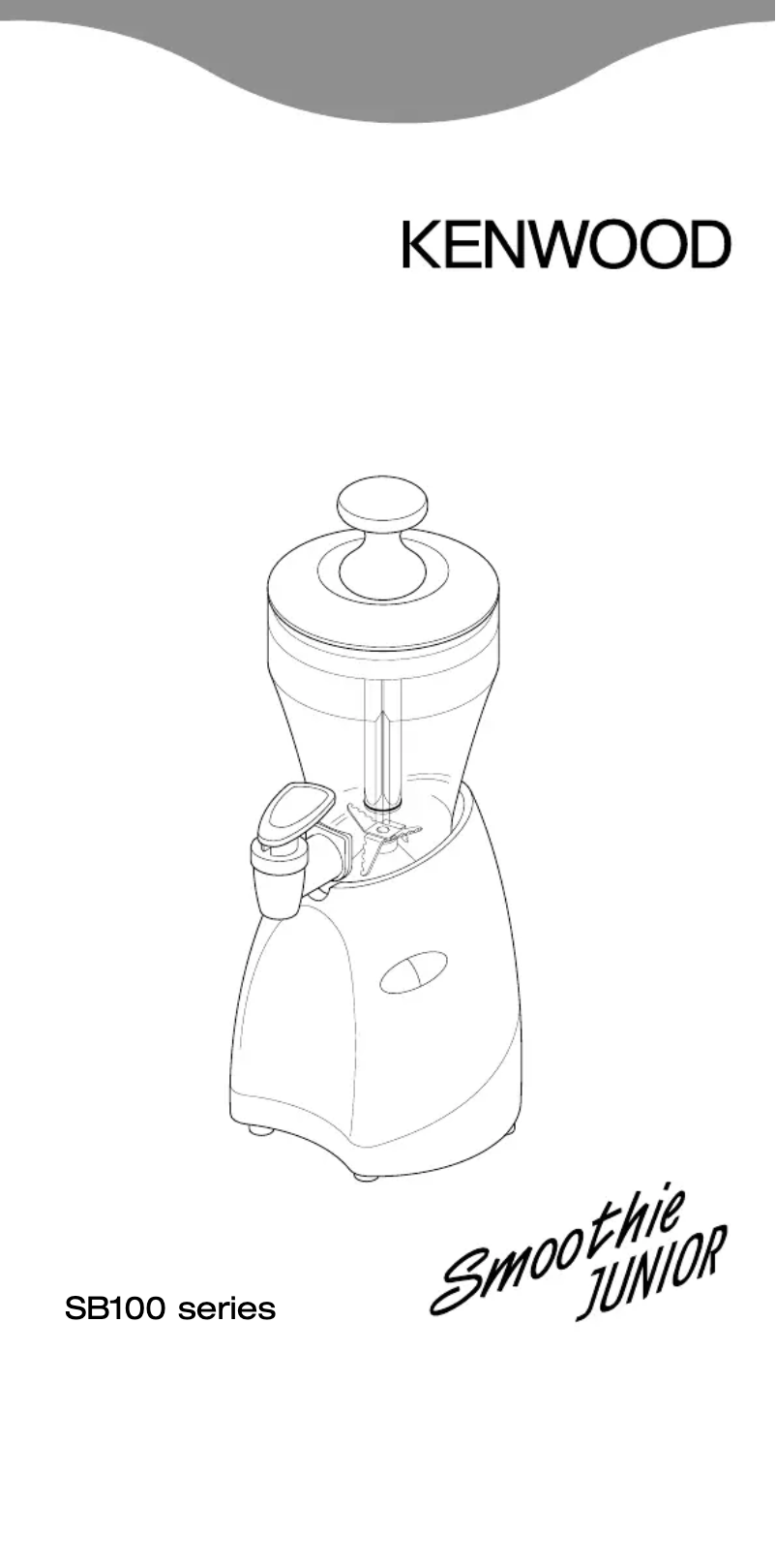 First page image of the manual for SB105