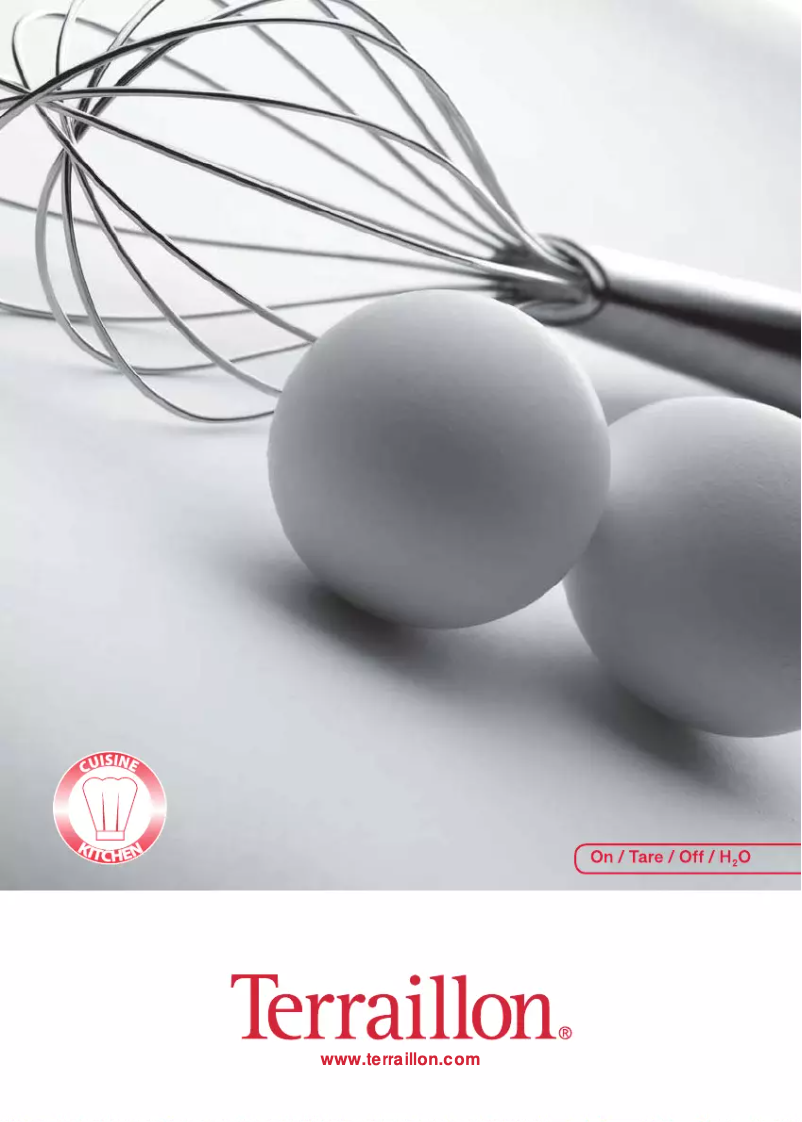 First page image of the manual for Supreme