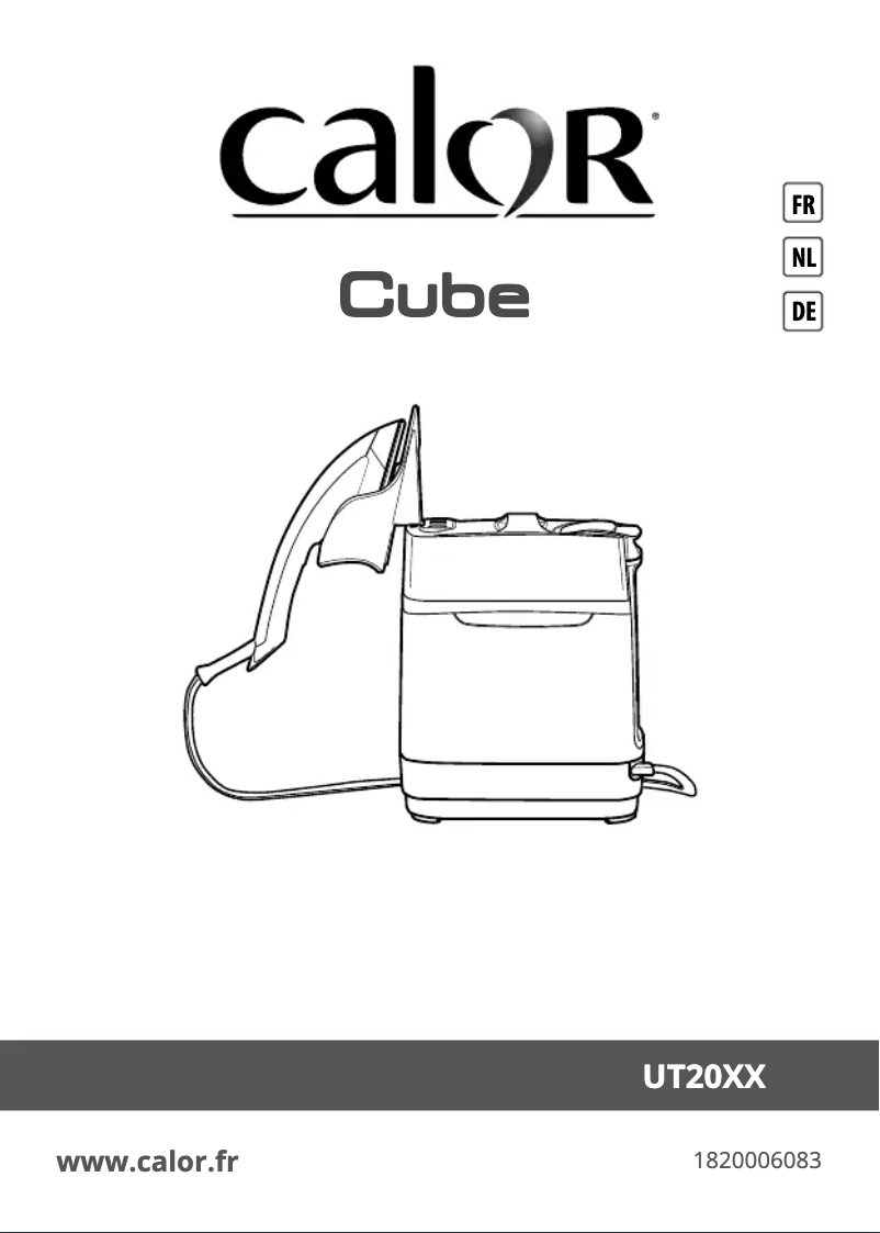 Page 1 of the manual Technical Sheet Calor Cube UT2020