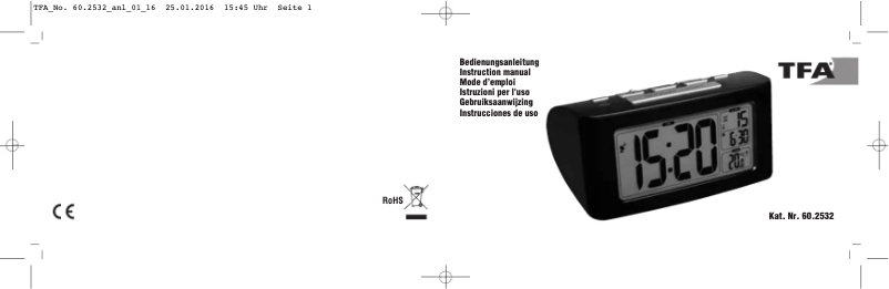 First page image of the manual for 60.2532.01