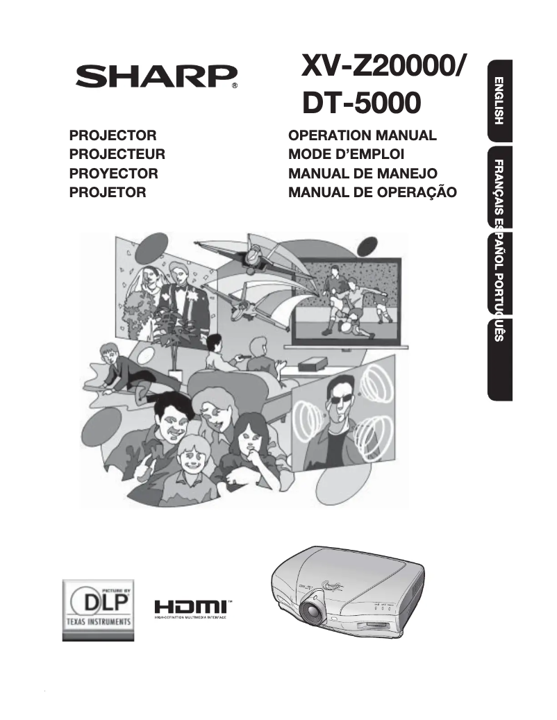 First page image of the manual for DT-5000