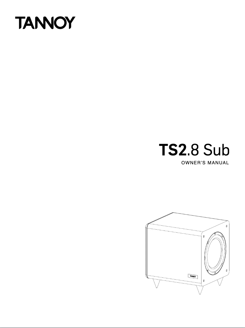 First page image of the manual for TS2.8