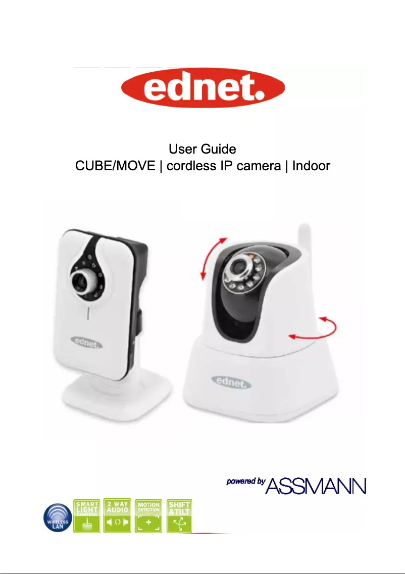 Page 1 of the manual User Manual Ednet Cube