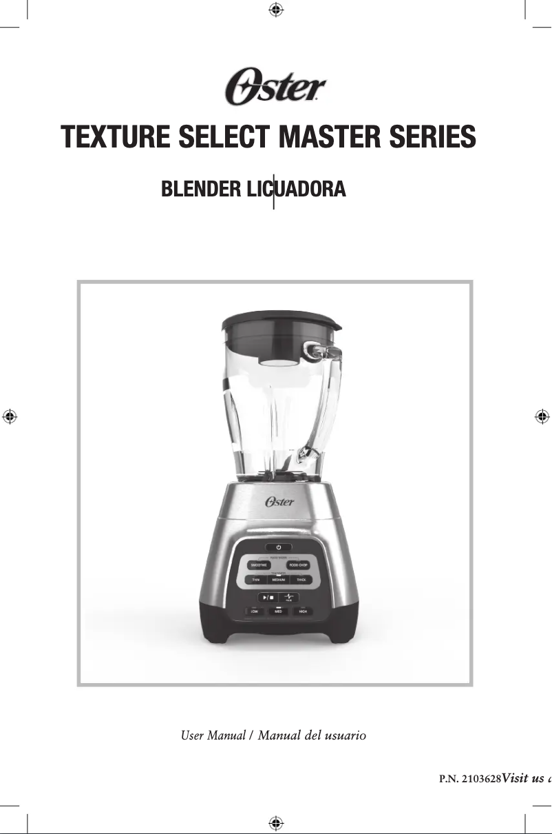 First page image of the manual for Master BLSTTM-GM0-000