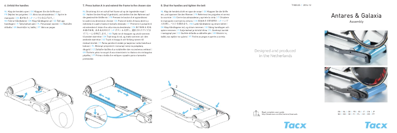 Page 1 of the manual User Manual Garmin Tacx Galaxia