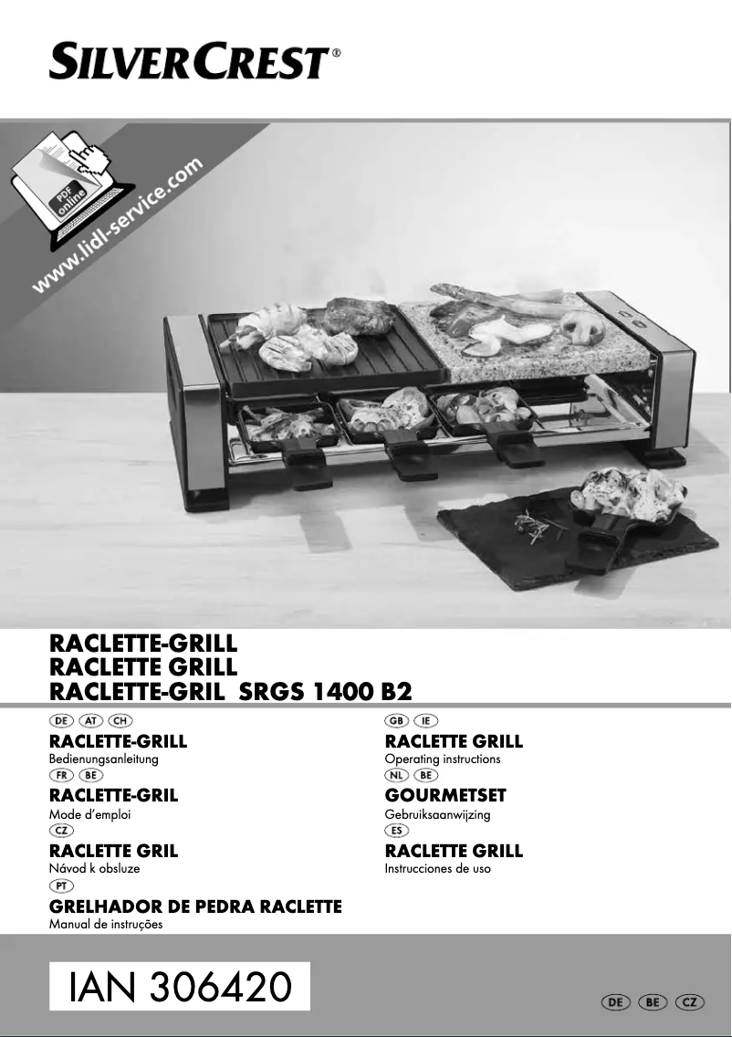 Image de la première page du manuel de l'appareil SRGS 1300 C3