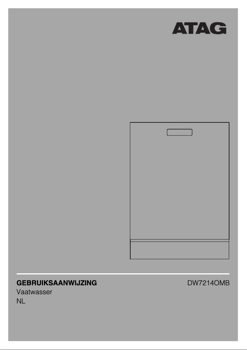 First page image of the manual for DW7214OMB