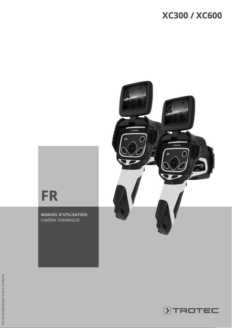 First page image of the manual for XC600